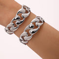 Sabbia Gold/Silver Bangle Luxury Bracelet