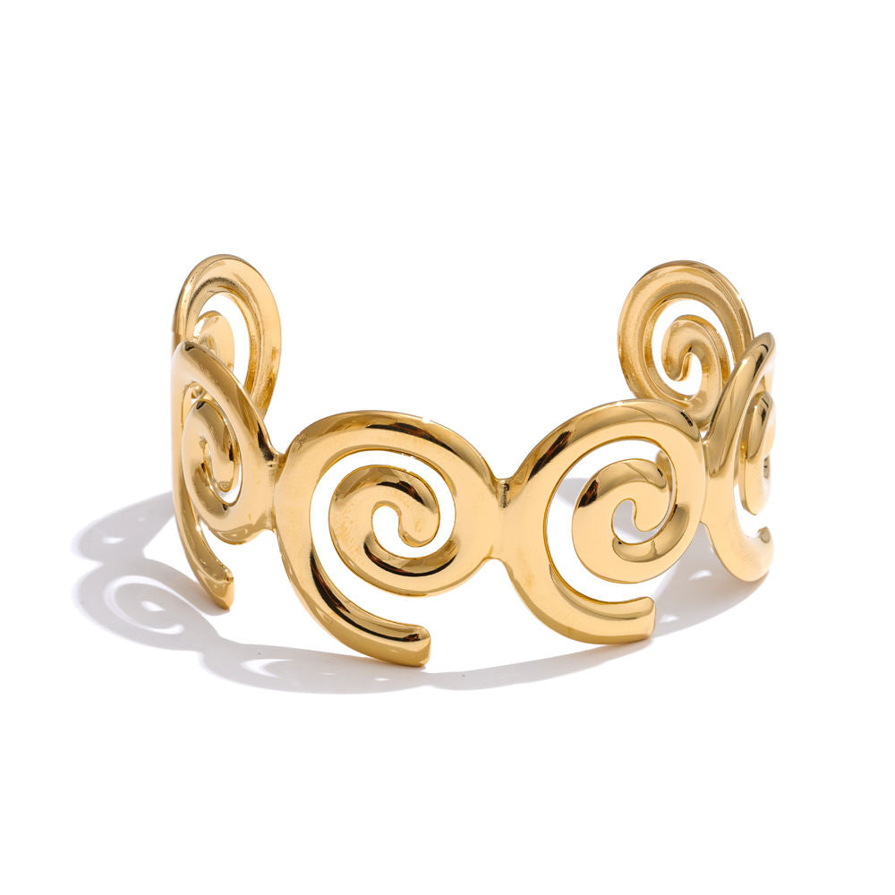 Wave Gold Bracelet Summer