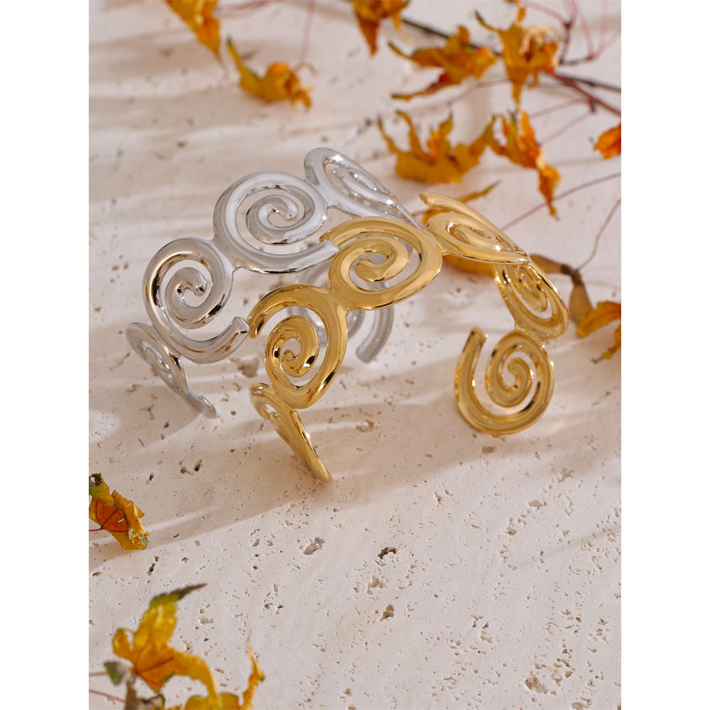 Wave Gold Bracelet Summer