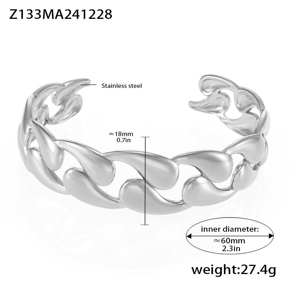 Sabbia Gold/Silver Bangle Luxury Bracelet