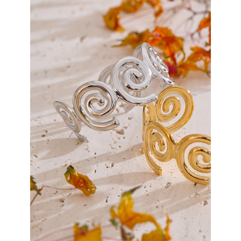 Wave Gold Bracelet Summer